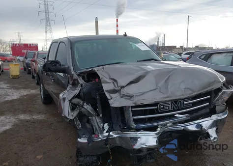 2013 GMC Sierra 1500 Sle from USA, damaged, VIN 3GTP2VE77DG192708